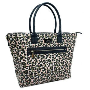 NWT Trina‎ Turk Leopard Tote w/Adjustable Strap